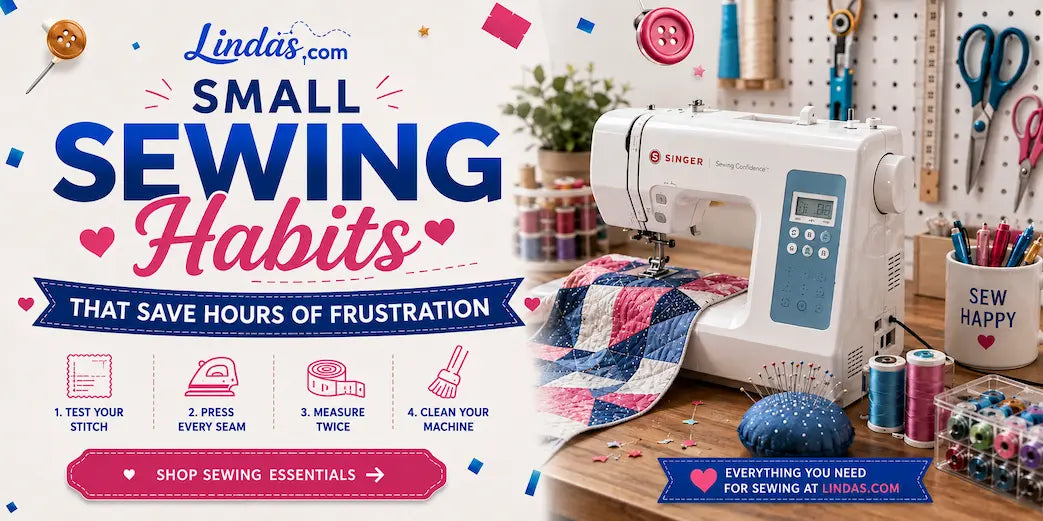 Small Sewing Habits That Save Hours of Frustration – Morning with Corey
