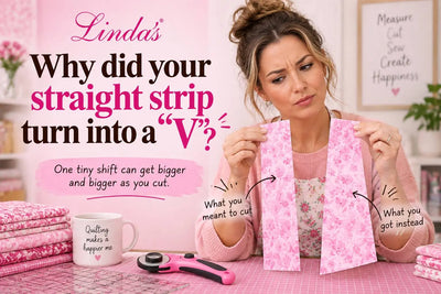 Why Did Your Straight Strip Turn Into a “V”?