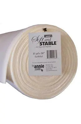 Soft & Stable 15 yd x 58 in White