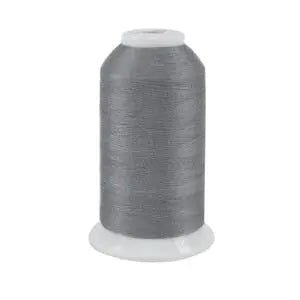 Superior Threads So Fine 408 Silver 50wt polyester thread matte silver grey longarm quilting
