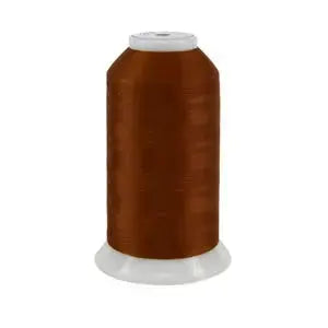 Superior Threads So Fine 428 Copper Brown Polyester Thread 3280 yards longarm quilting warm metallic heritage