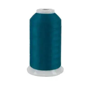 Superior Threads So Fine 437 Teal Polyester Thread 3280 yards longarm quilting coastal contemporary