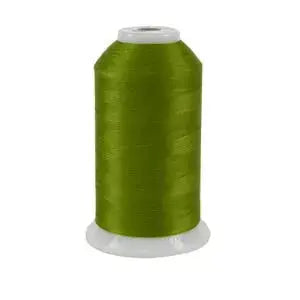 Superior Threads So Fine 486 Verde Warm Green Polyester Thread 3280 yards longarm Mediterranean earthy quilts