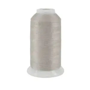 504 Silver Screen So Fine Polyester Thread 50wt mid-value grey matte refined contemporary quilts