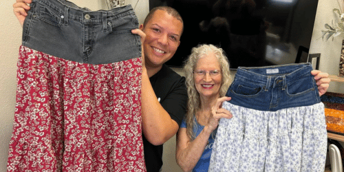 Upcycling guide: turning something old into something new with fabric and thread – Linda's Electric Quilters