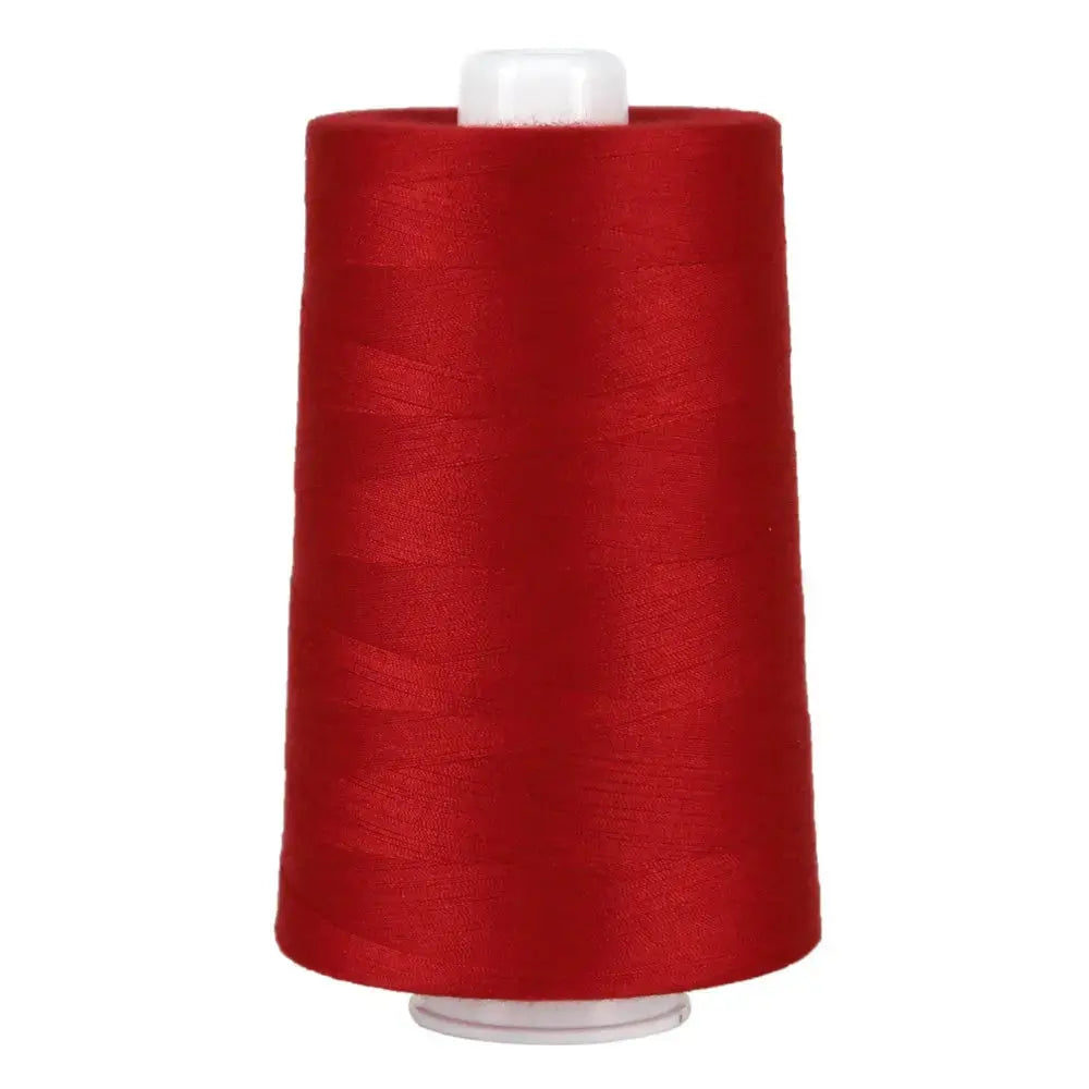 Superior Threads Omni 3158 Neon Red polyester thread bright vivid red bold quilting