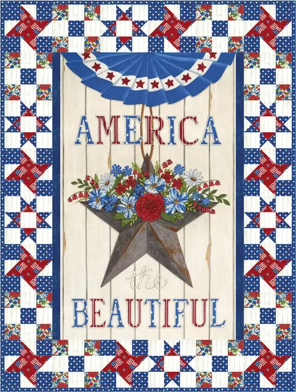 One Panel, Two Patriotic Projects: Making a Wall Hanging and Runner From a Single Kit