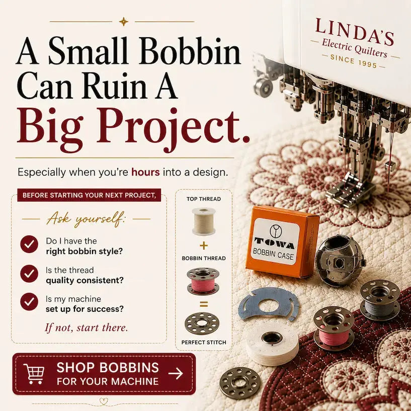 Don't Let This Tiny Mistake Ruin Your Embroidery – Morning with Corey tip graphic: the small detail with a huge impact on machine embroidery
