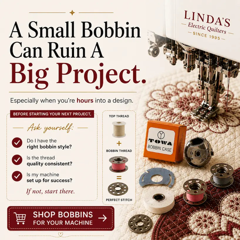 Don't Let This Tiny Mistake Ruin Your Embroidery – Morning with Corey tip graphic: the small detail with a huge impact on machine embroidery