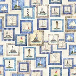 Backing a Beachy Quilt: How a Coastal Patch Wideback Finishes Both Sides
