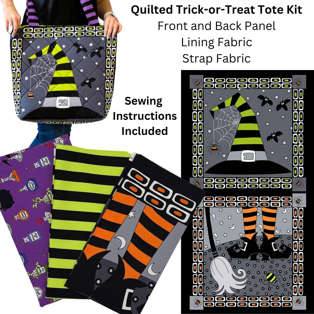 How to Make a Quilted Trick-or-Treat Tote: A Beginner's Guide to Sewing on Foam
