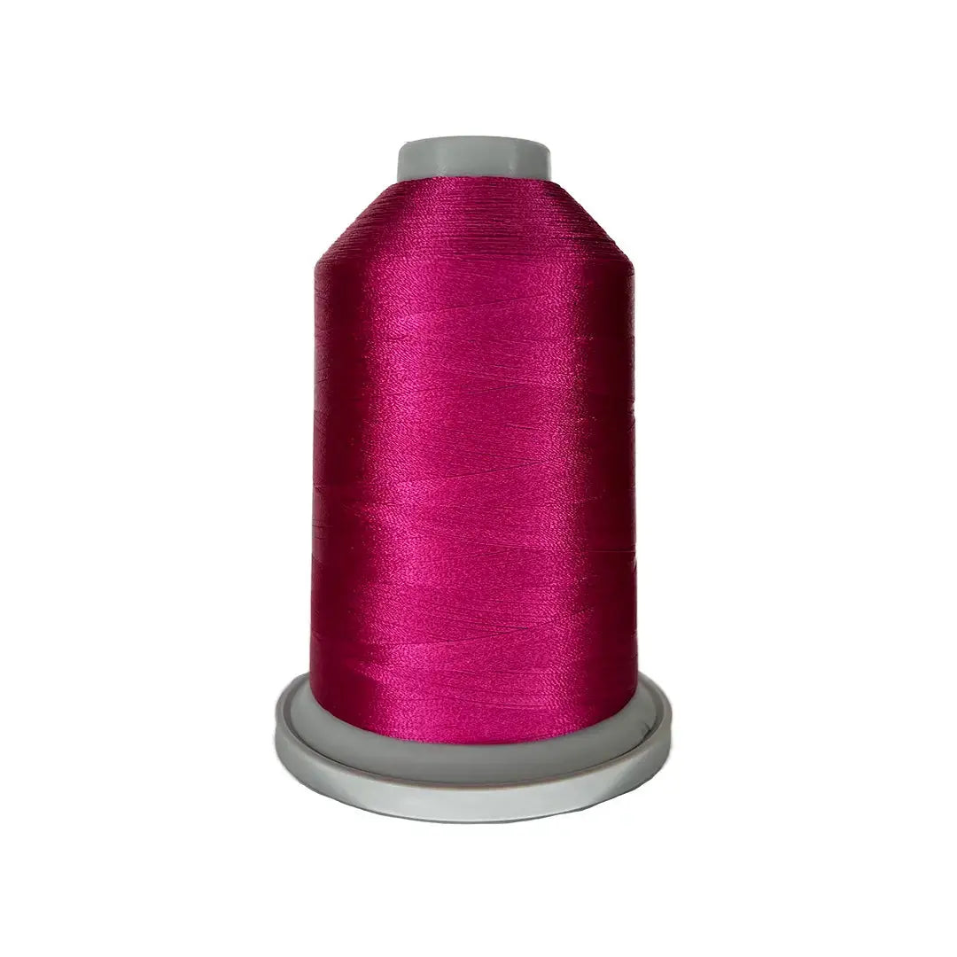 Fil-Tec Glide 77402 Pomegranate Polyester Thread 5500 yards deep jewel red pink rich festive quilts