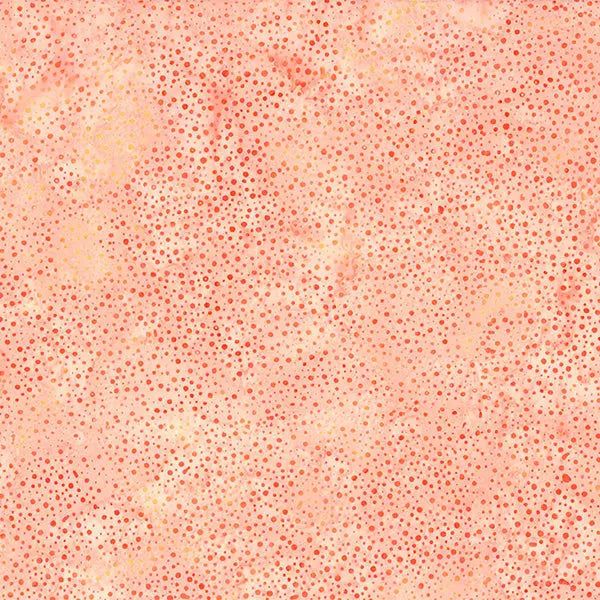 A Cheerful Everyday Tote Bag in Bali Dots Batik Sherbet