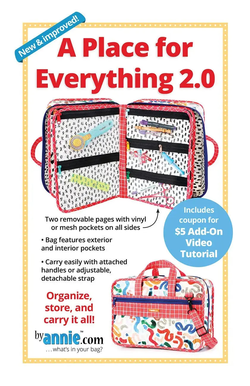 How to Sew the A Place for Everything 2.0 Organizer: Tips for Quilters