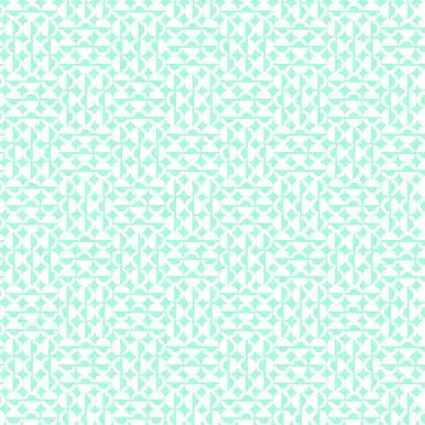 A Bright and Breezy Lap Quilt in Aqua Wink Colorblock Party
