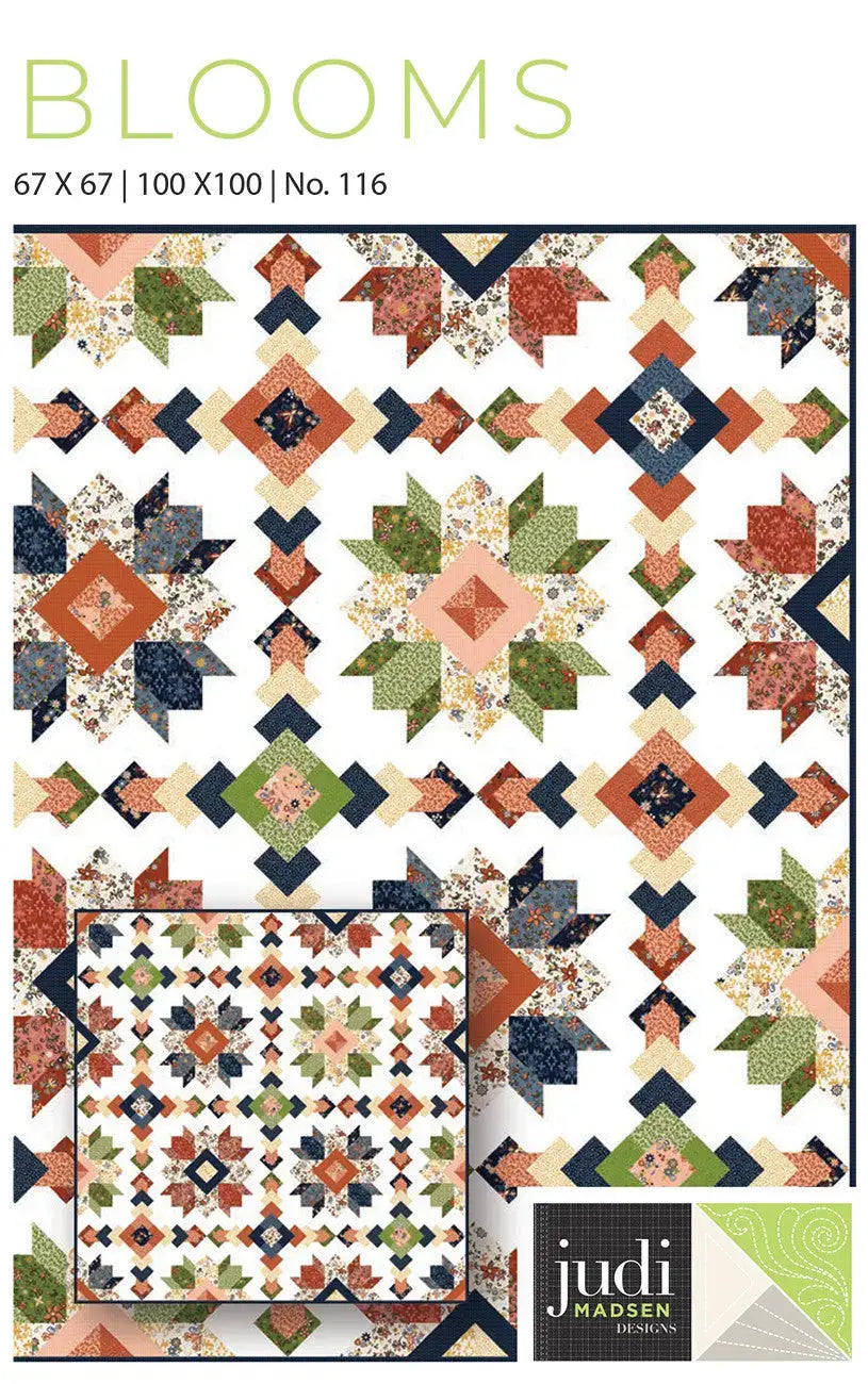 How to Make the Blooms Quilt: A Fat-Quarter Flower Quilt Pattern Guide