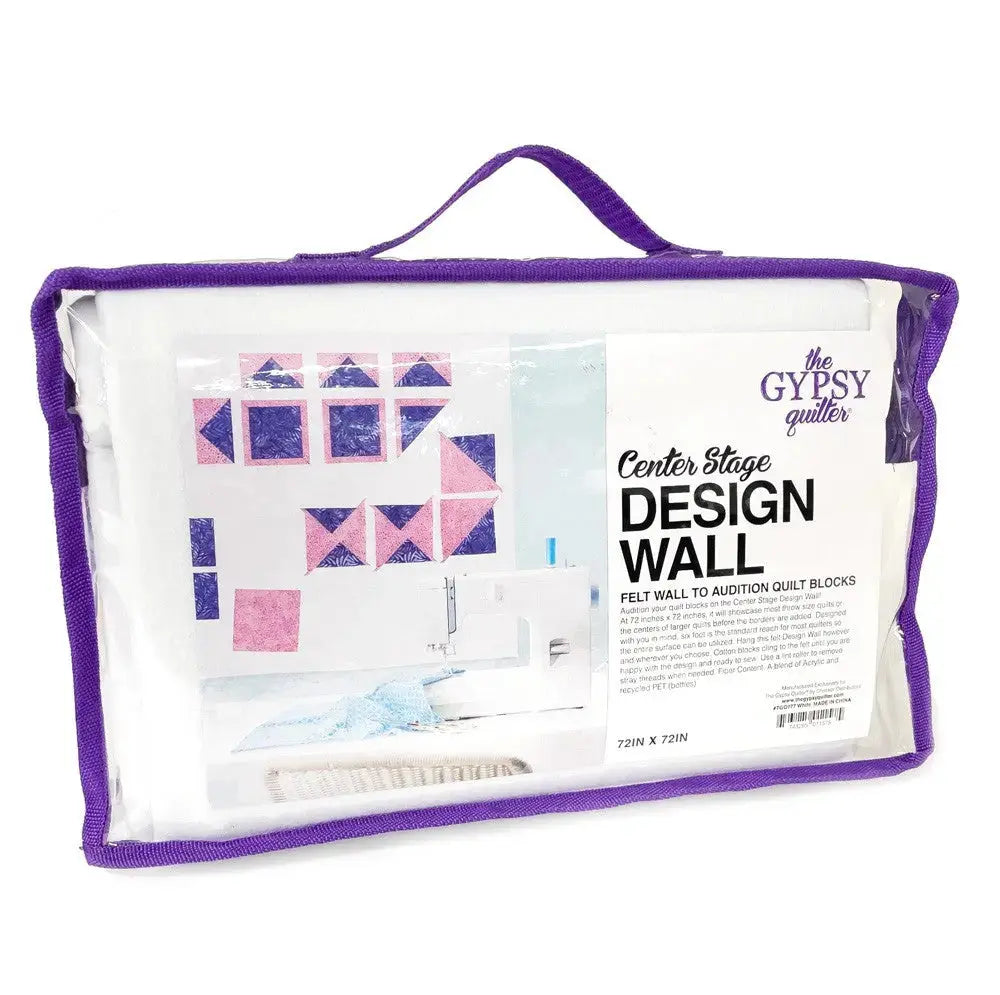 How to Use a Design Wall: Auditioning Blocks with the Center Stage Design Wall