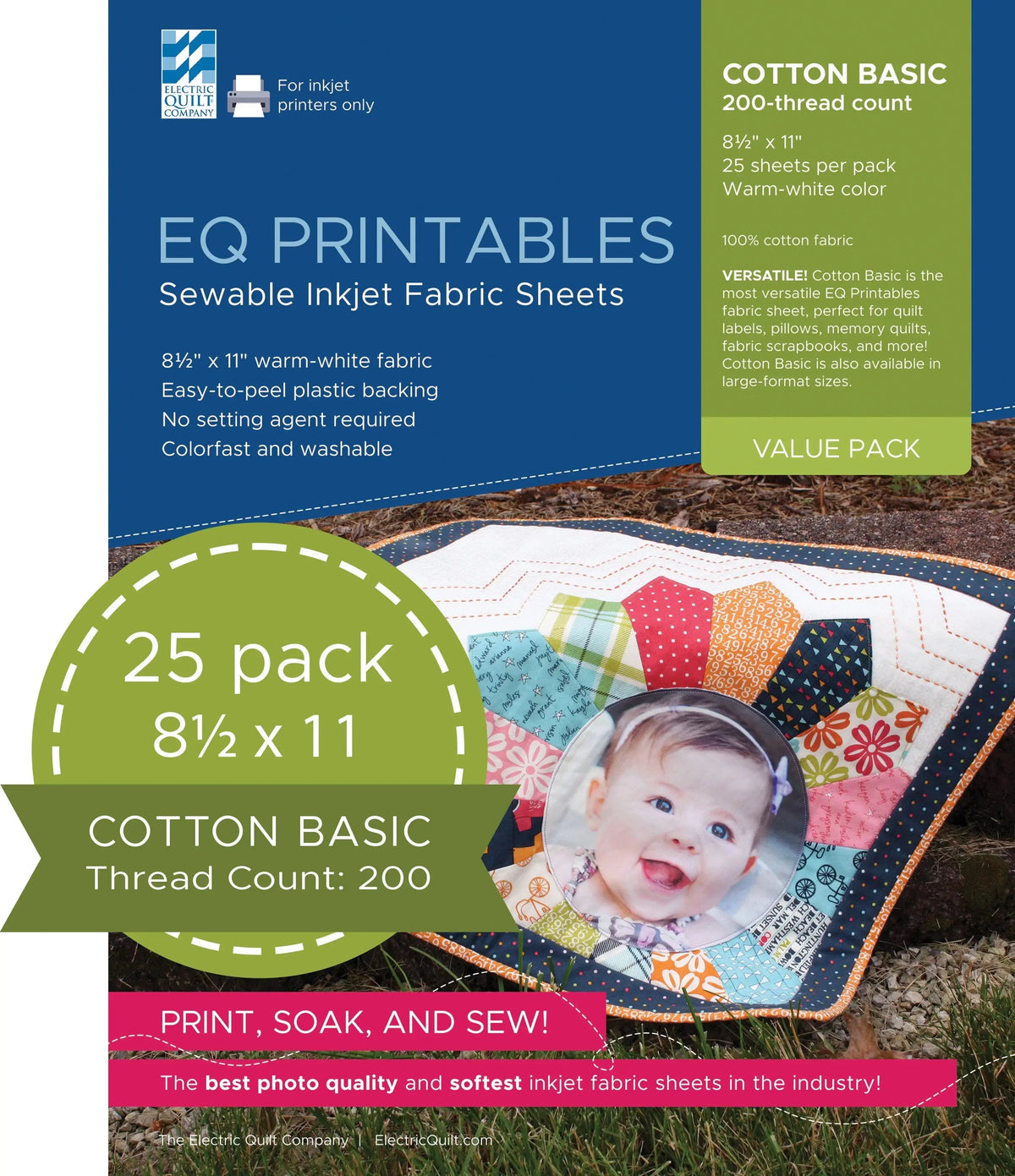 How to Use Cotton Printable Fabric Sheets: Print Photos for Memory Quilts and Labels