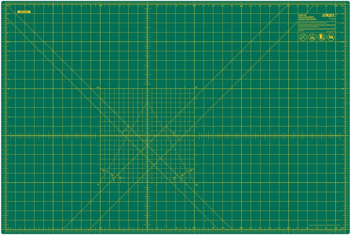How to Use a 24 x 36 Cutting Mat with Grid: Cut Straighter and Protect Your Blades
