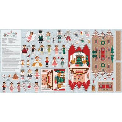 Riley Blake Felt Panels at Linda's: Nutcracker Tradition Sew-a-Story Panel