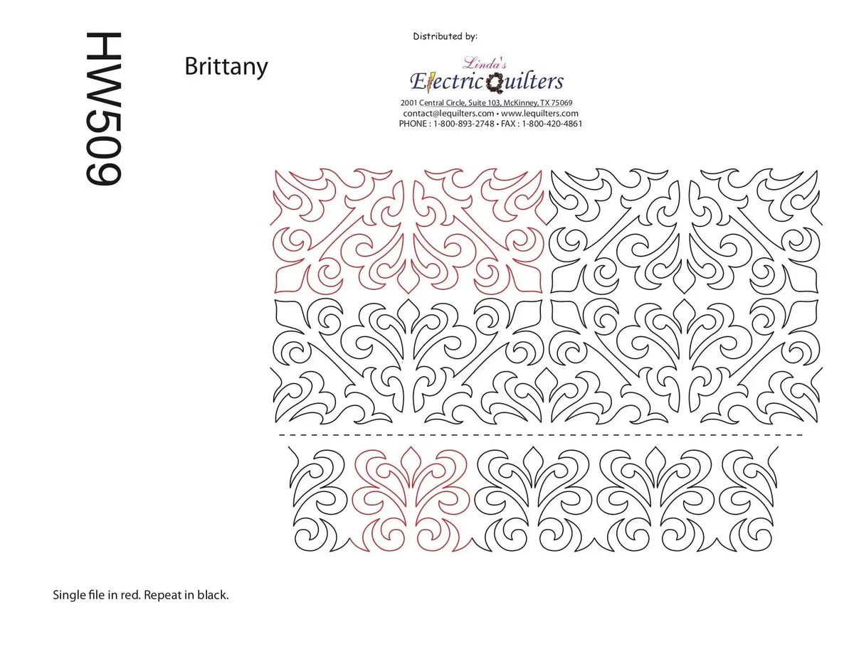 Brittany Pantograph by Hari Walner: Choosing Between a 6-Inch Detail Row and a 15.5-Inch Statement Row