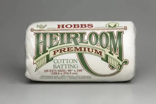 Hobbs Heirloom 80/20 Batting Package standard pre-cut retail sizes