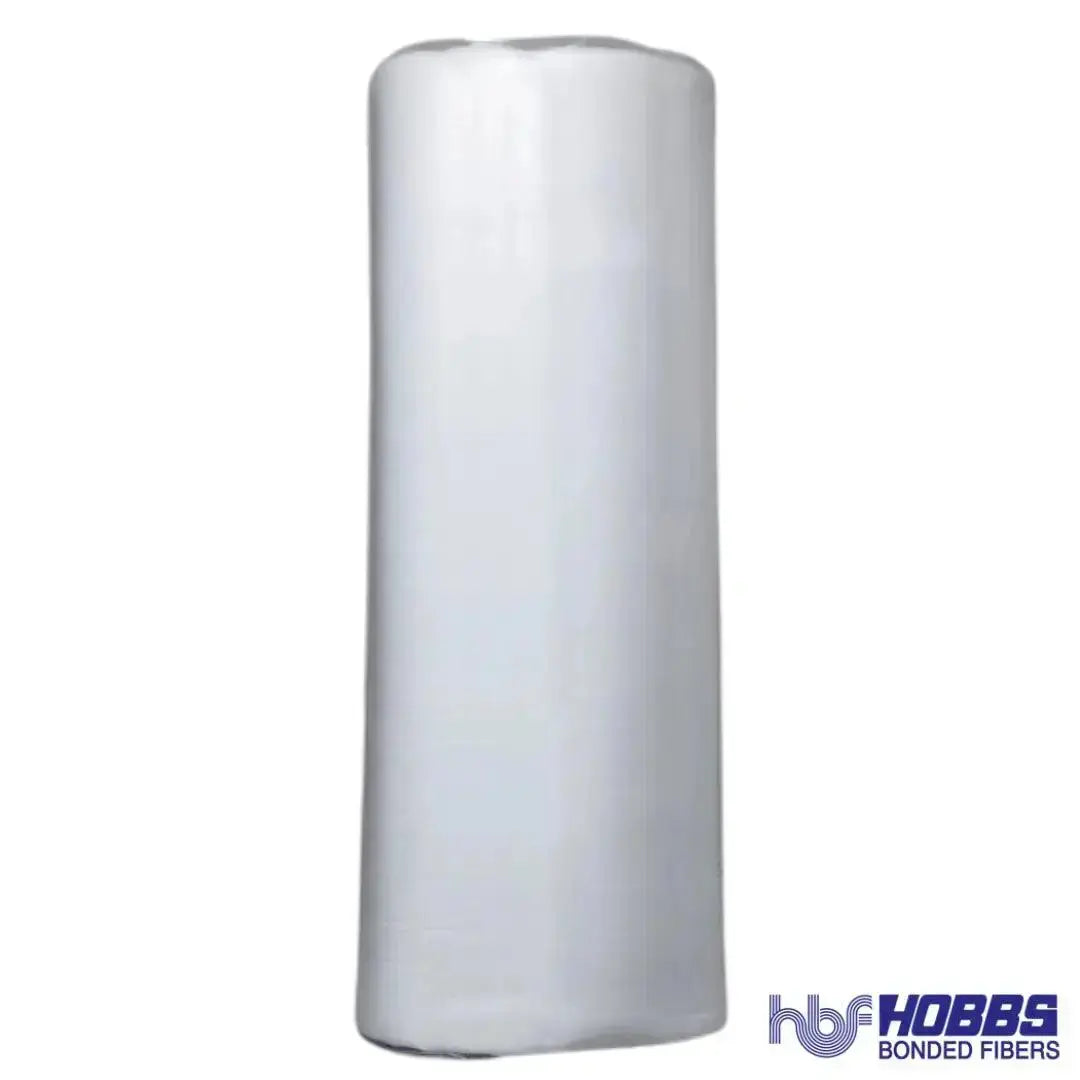 Hobbs Bleached Heirloom Cotton with Scrim 96 inch wide roll bright white cotton batting