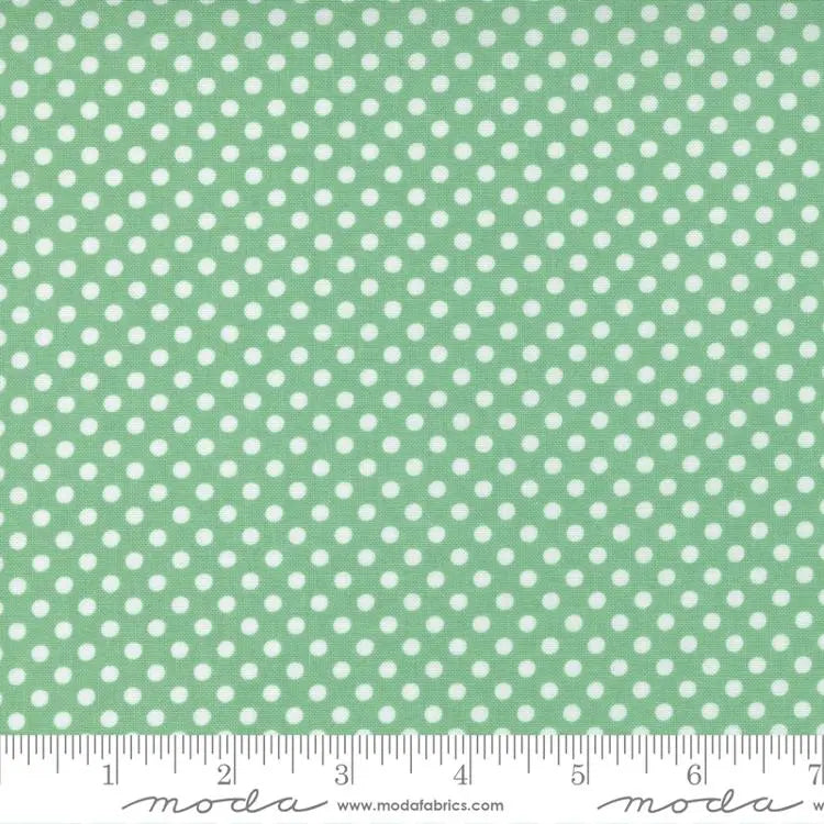 A Sweet Little Zip Pouch in 30s Playtime Aloe