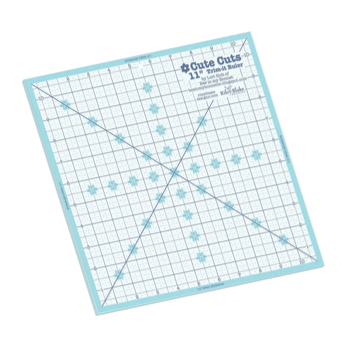How to Trim Quilt Blocks Square: Using an 11-Inch Trim-It Ruler for Cleaner Piecing