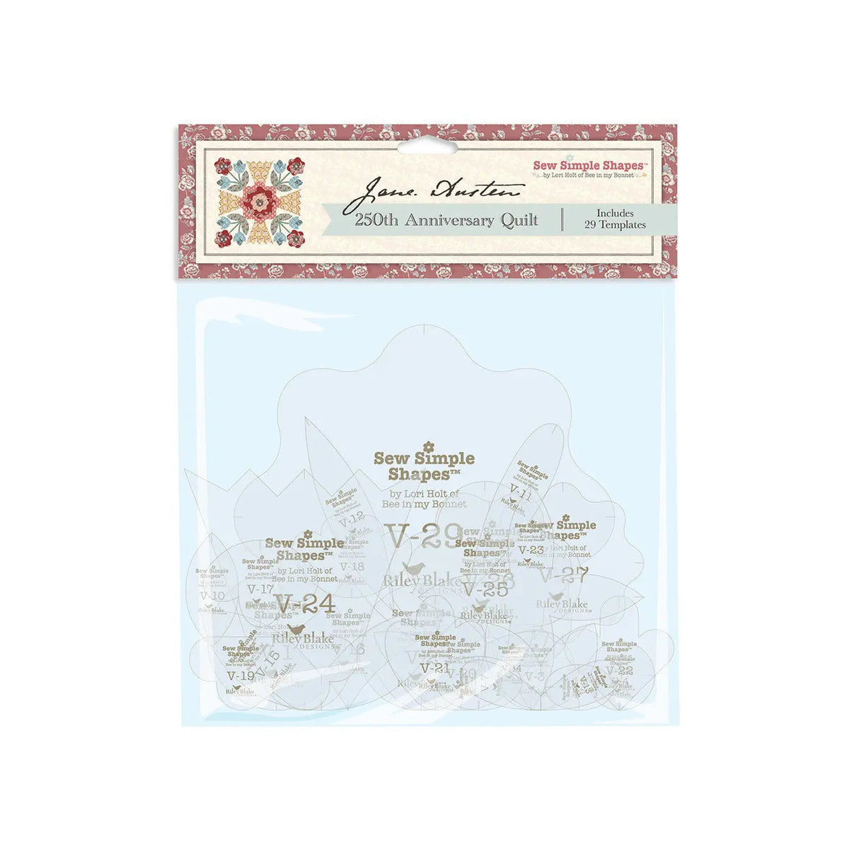 BOM Quilting Made Simple: How to Use Lori Holt's Sew Simple Shapes for a Jane Austen Block of the Month