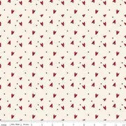 How to Use a Scattered Heart Print in Quilts: 5 Ways to Sew Love You Always Hearts on Cream