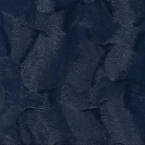 Navy Luxe Cuddle Hide as a Quilt Backing: Plush Texture, Honest Sizing