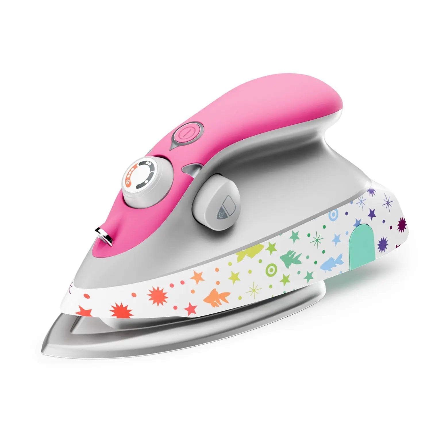 Oliso M3 Pro Mini Iron with Trivet Tula Pink edition for quilting pressing applique