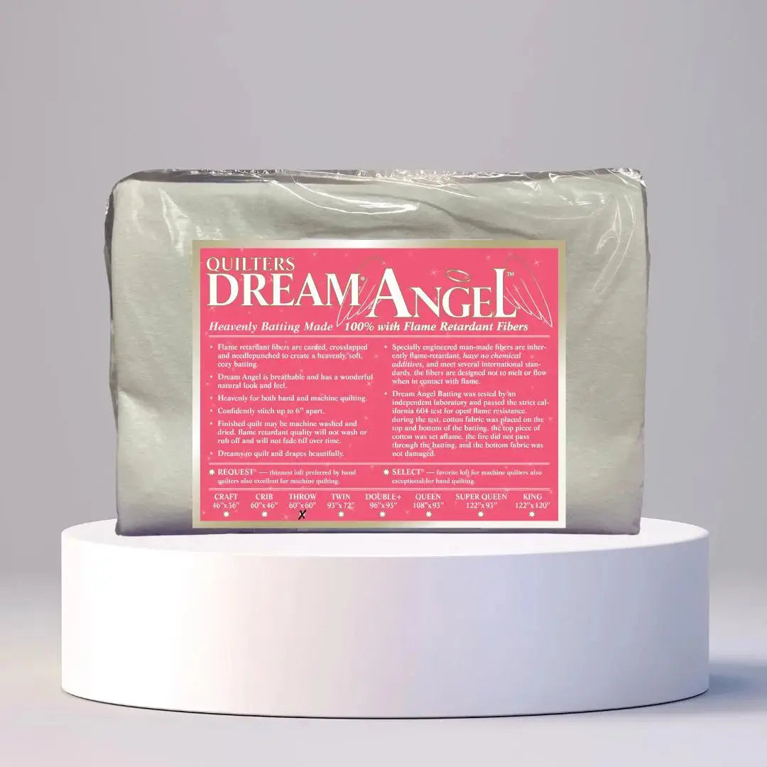 Quilters Dream Angel Select Throw Batting ultra lightweight poly delicate gift quilts