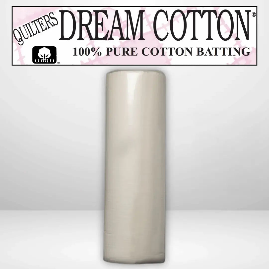 Quilters Dream Select Cotton Batting King Roll 120 inch x 30 yards premium all cotton king size