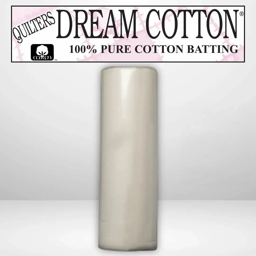 Quilters Dream Select Natural Cotton Batting Throw Roll 60 inch 30 yards longarm