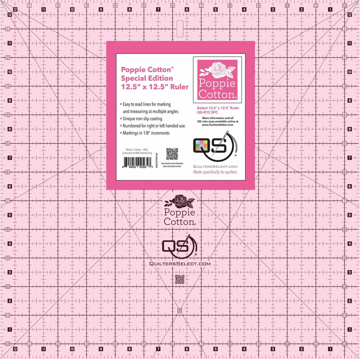 How to Square Up Quilt Blocks with a 12.5-Inch Non-Slip Ruler: Tips for Quilters
