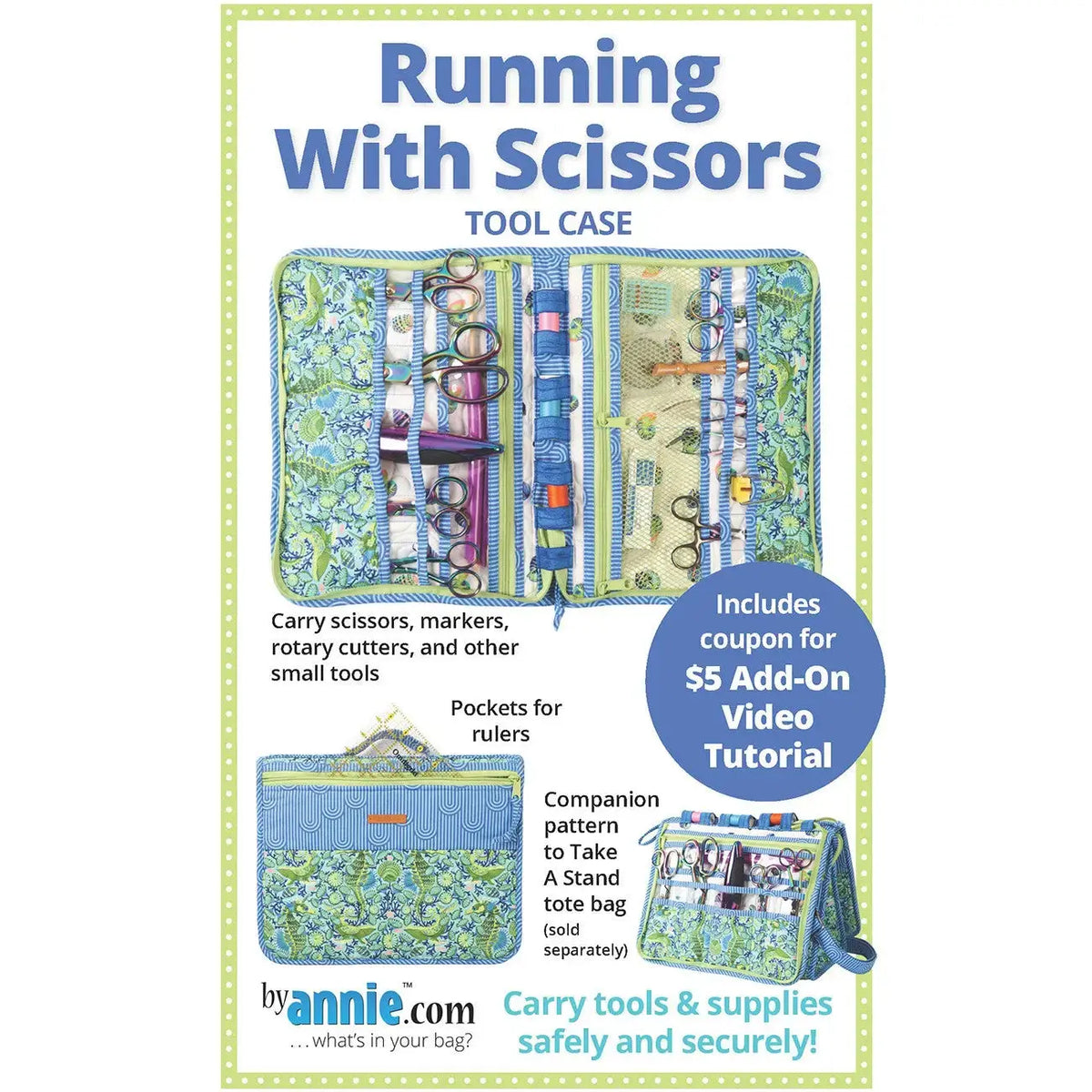 How to Make and Use the Running With Scissors Tool Case: A Quilter's Pattern Guide
