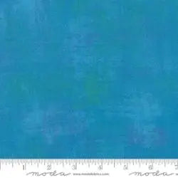 A Bright Bed Runner in Grunge Turquoise Wideback