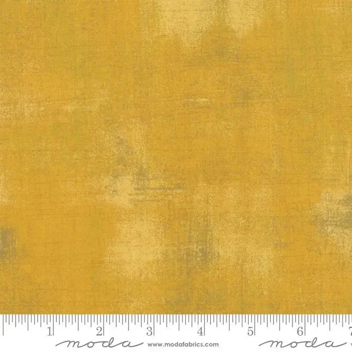 What Is Moda Grunge Basics Mustard Fabric? How to Use This Warm Yellow Blender in Quilts