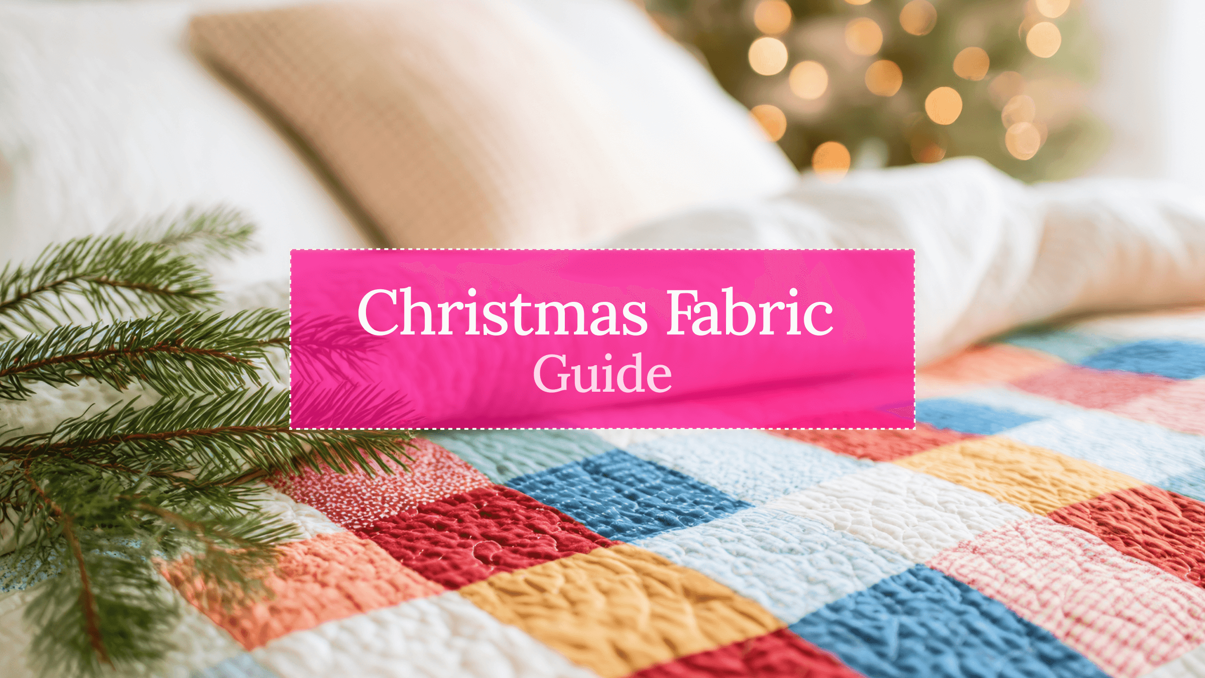 From Plaids to Snowflakes: Best Christmas Fabrics to Use in Your Holiday Quilts This Year