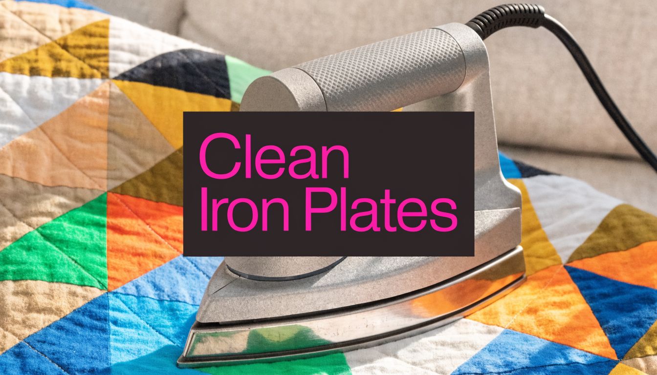 Cleaning Iron Plates: A Quilter's Guide to a Perfect Press