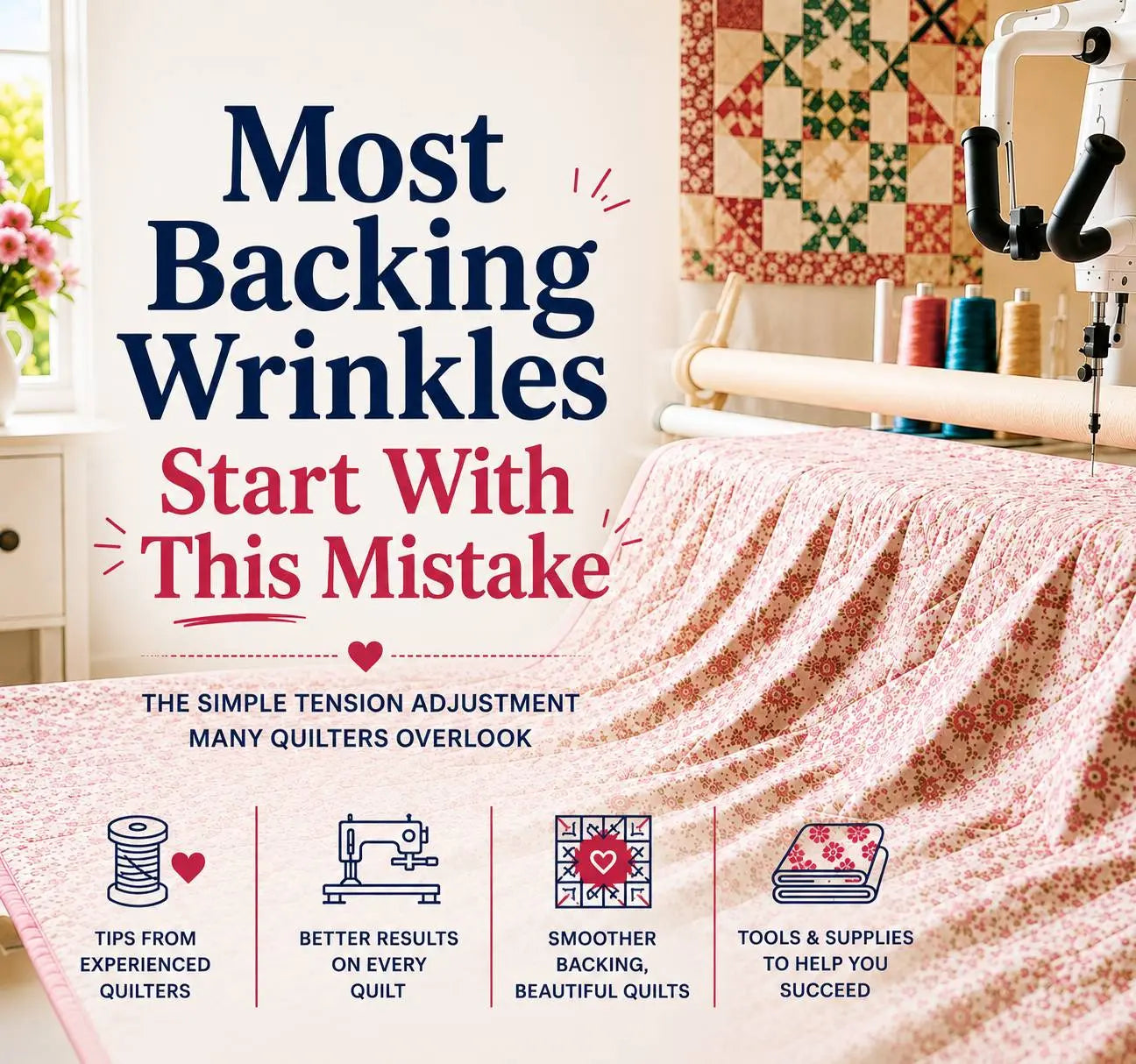 This Mistake Can Ruin Your Quilt Backing – Morning with Corey