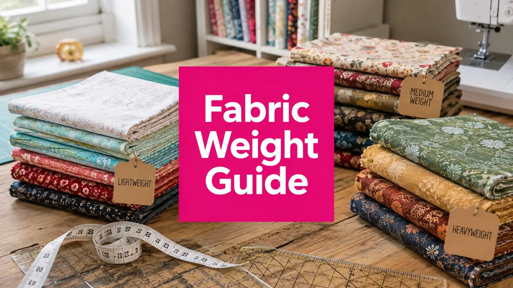 Fabric Weight Guide for Quilting and Longarm Projects