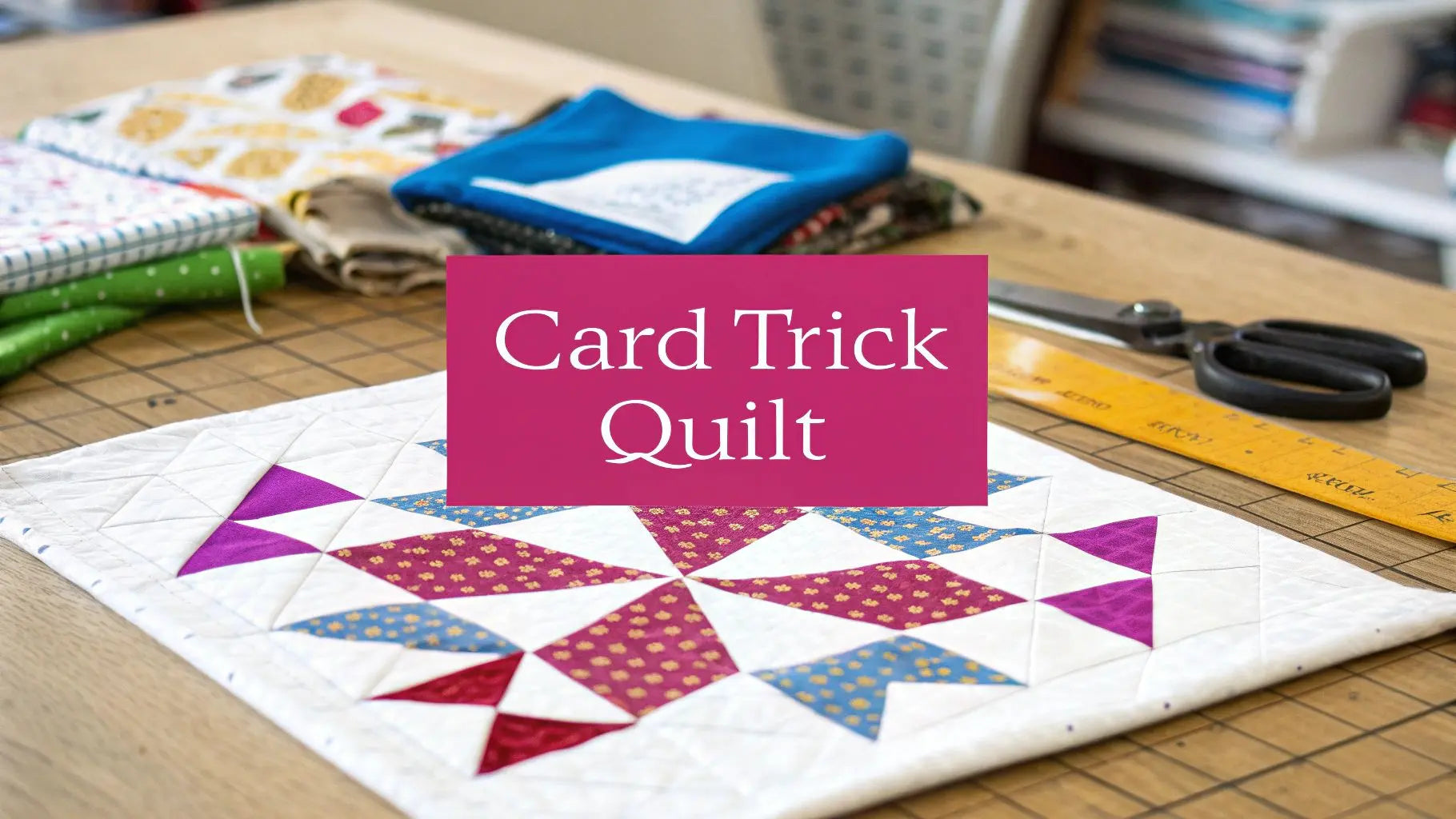 Your-Guide-to-the-Card-Trick-Quilt-Pattern Linda's Electric Quilters