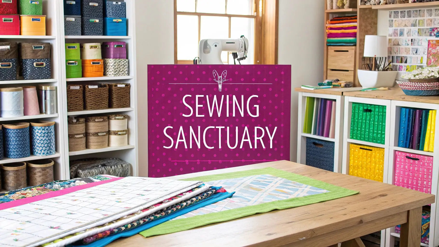 7-Fresh-Sewing-Room-Organization-Ideas-for-2025 Linda's Electric Quilters