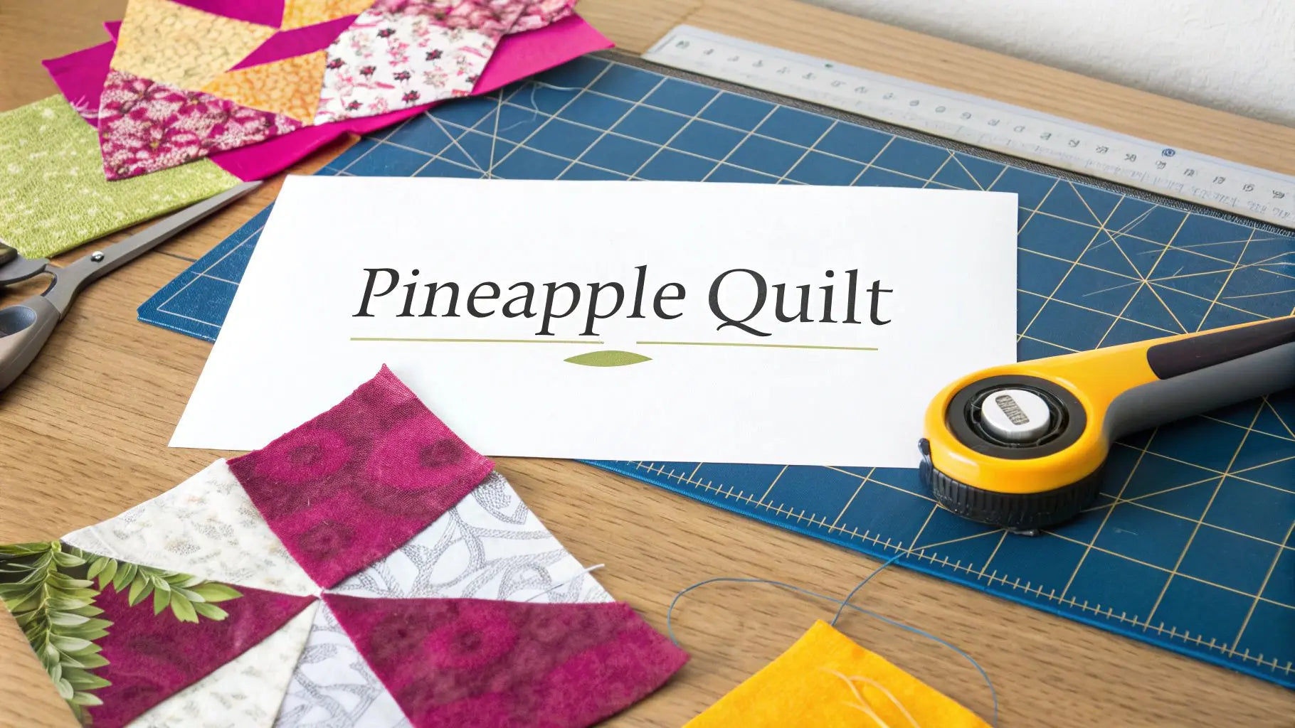 Discover-Modern-Quilt-Patterns-Pineapple-Easy-Guide Linda's Electric Quilters