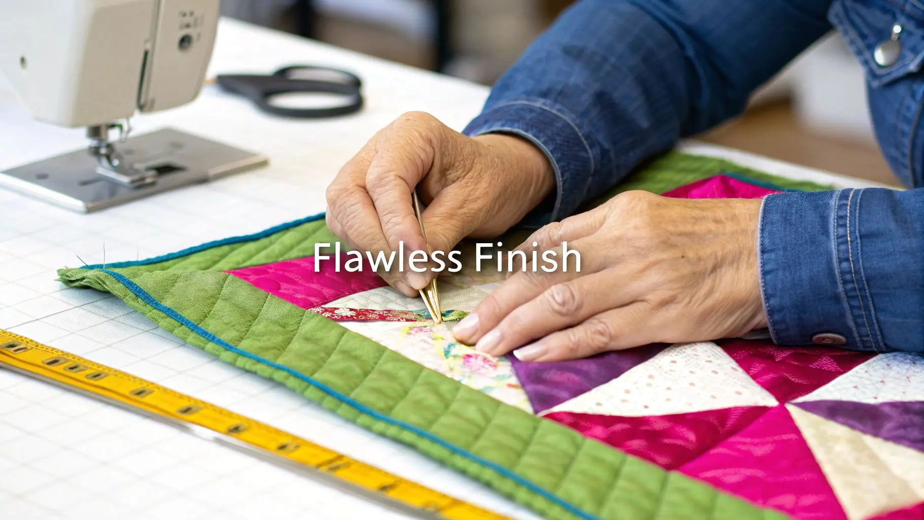 How-to-Join-Quilt-Binding-Ends-Achieve-a-Quick-Flawless-Finish Linda's Electric Quilters