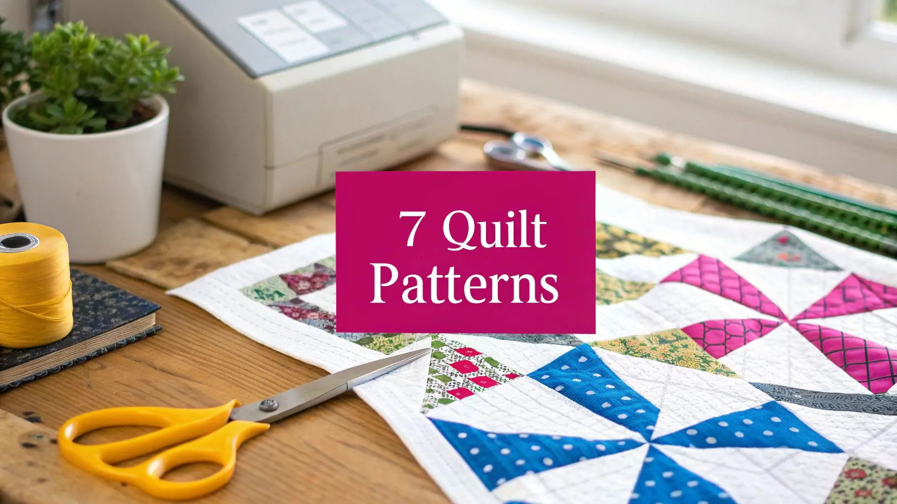 7-Easy-Quilt-Patterns-for-Beginners-to-Start-in-2025 Linda's Electric Quilters
