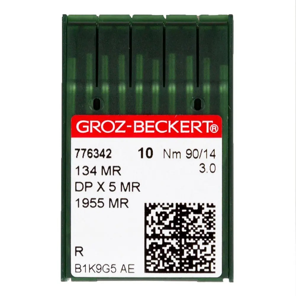 Groz-Beckert 14 MR 3.0 R-Point Regular Sharp 134MR intermediate fine needle lightweight fabric